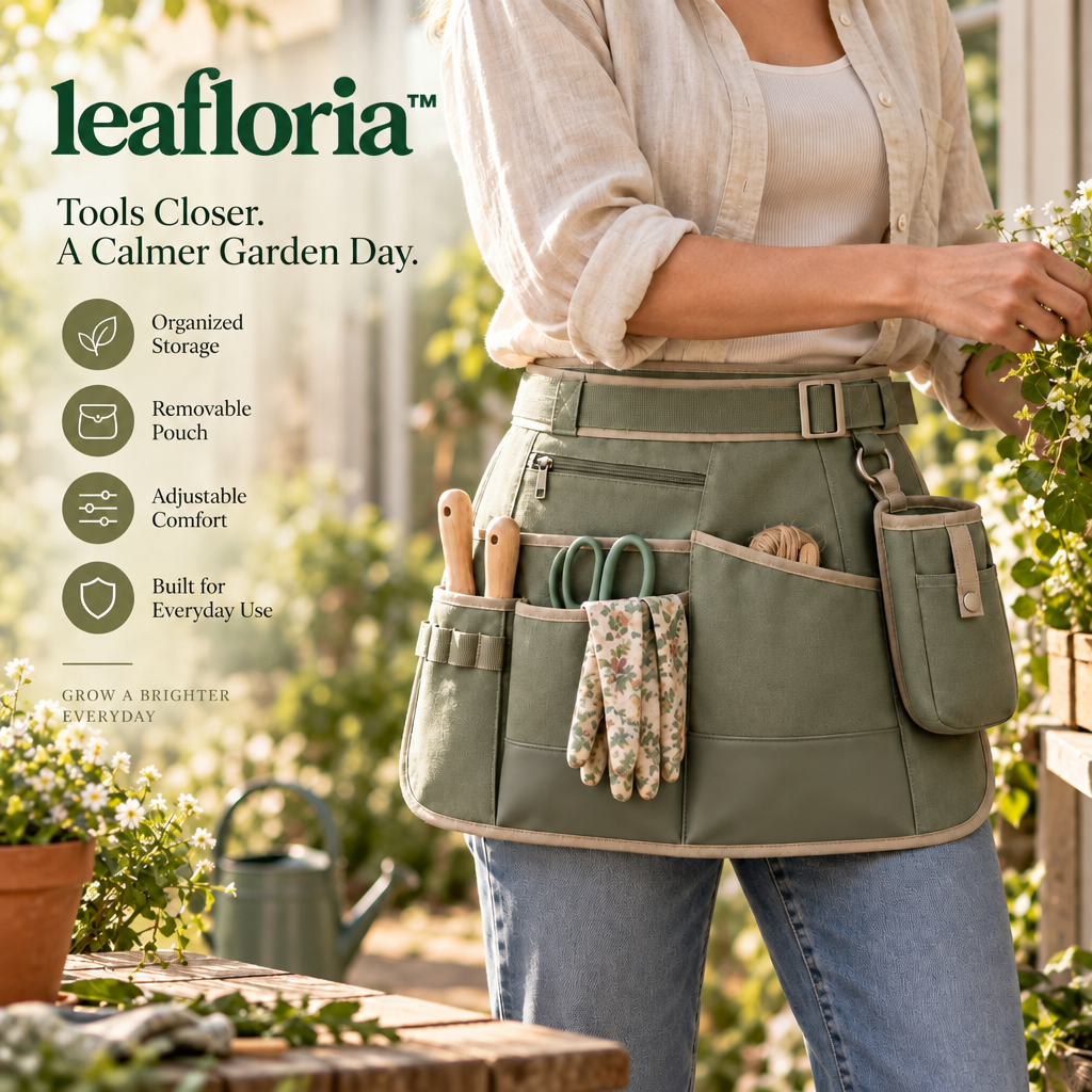 leafloria™ Functional Garden Utility Apron