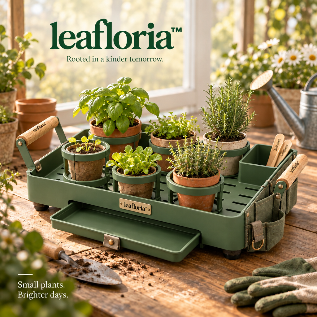 leafloria™ Practical Garden Seedling Carry Tray