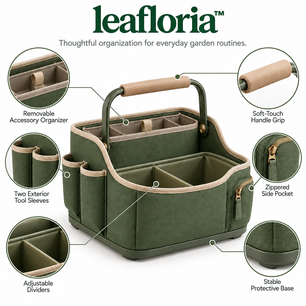 leafloria™ Structured Garden Carry Caddy