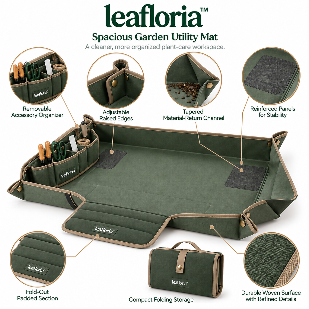 leafloria™ Spacious Garden Utility Mat