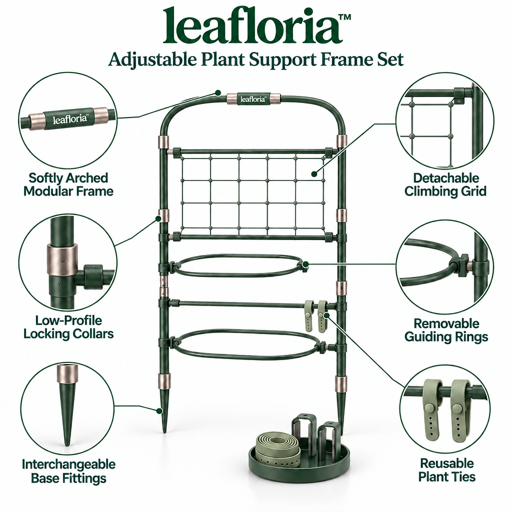 leafloria™ Adjustable Plant Support Frame Set