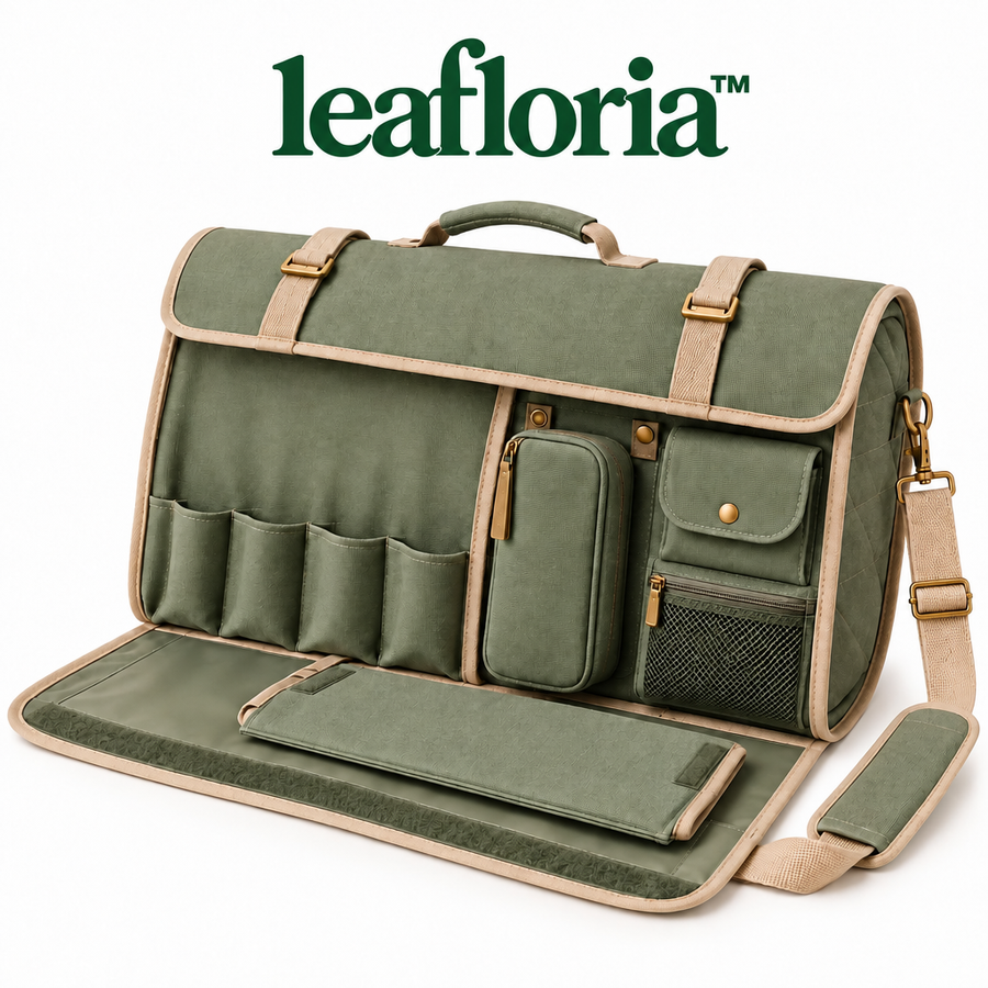 leafloria™ Refined Garden Tool Roll Organizer